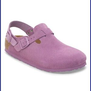 Birkenstock Tokio Suede in Mauve